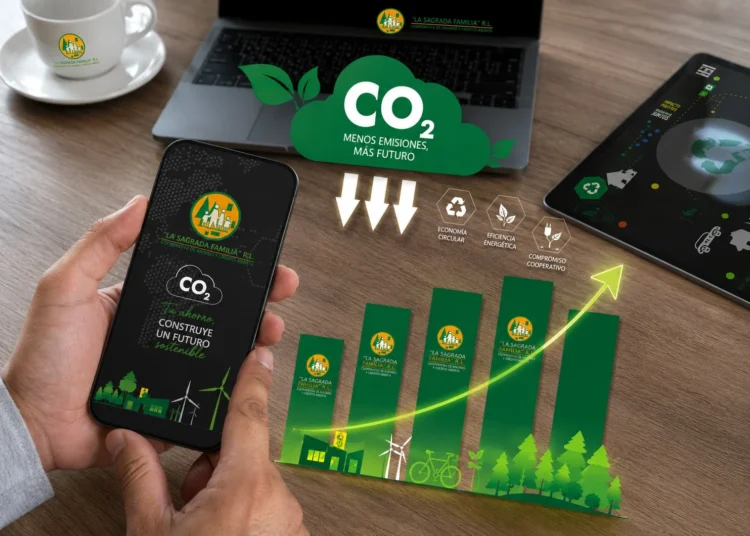 Cooperativa La Sagrada Familia fortalece su compromiso ambiental con la medición de su Huella de Carbono