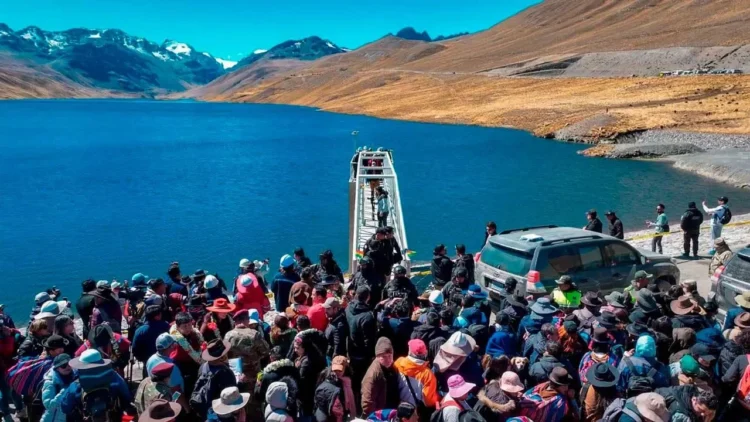 Presa de Taypichaca garantiza el acceso al agua y potencia la producción agrícola en la provincia Los Ándes