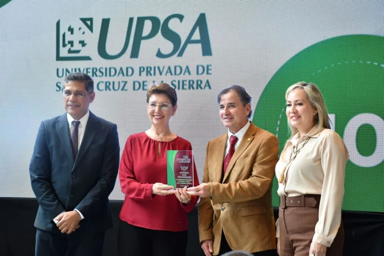 La UPSA en el top 10 de las organizaciones más responsables de Bolivia, según Ranking Merco ESG