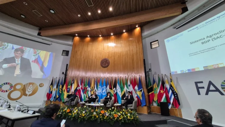 El BDP muestra en foro de la FAO el aporte del Sistema Agroclimático para mejorar la productividad