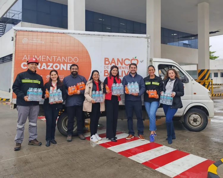 Embol y el Banco de Alimentos de Bolivia se unen para ayudar a más de 250 instituciones sociales del país