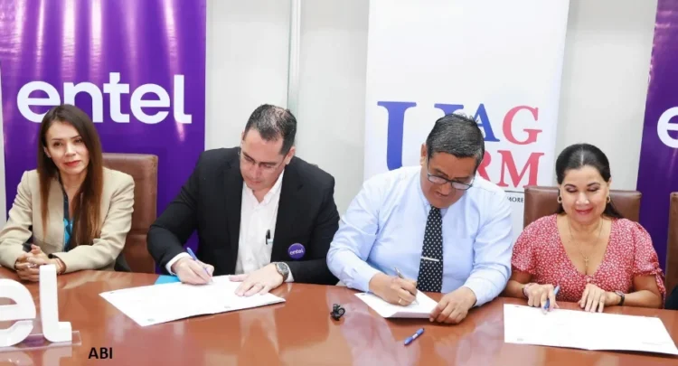 Entel y la UAGRM sellan alianza para impulsar la innovación y reducir la brecha digital
