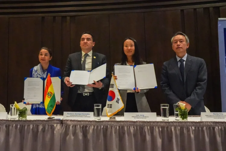 Corea otorga $us 10,5 millones para prevenir incendios forestales e impulsar la resiliencia climática en el Beni