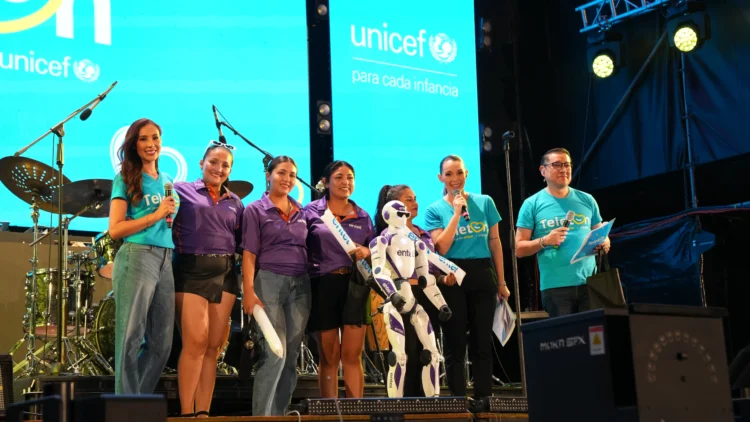 Conectamos oportunidades: ENTEL junto a UNICEF impulsaron la Teletón 2026