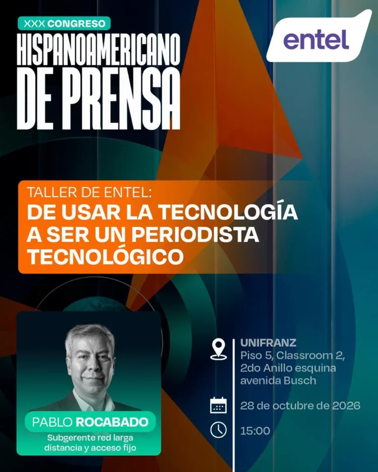 ENTEL comienza una etapa de formación en tecnología para periodistas
