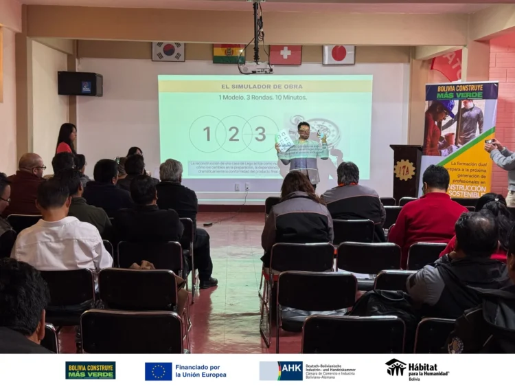 Proyecto Bolivia Construye Más Verde capacita a docentes en sostenibilidad