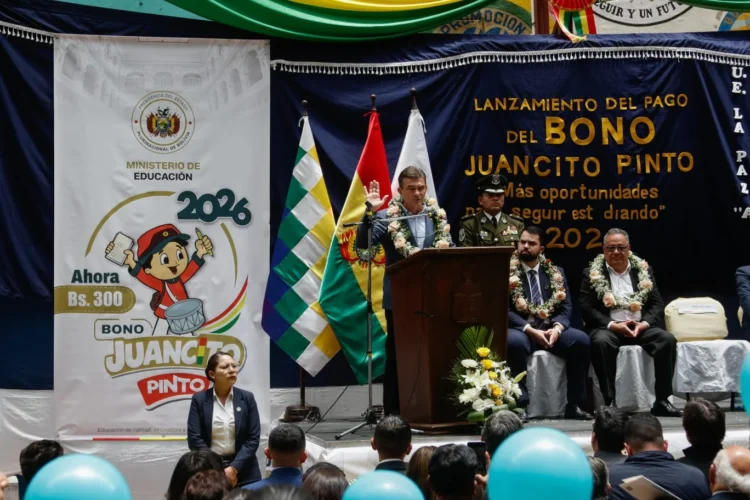 ENTEL incrementa en 150% su aporte al Bono Juancito Pinto y destina Bs 150 millones en beneficio de los estudiantes bolivianos