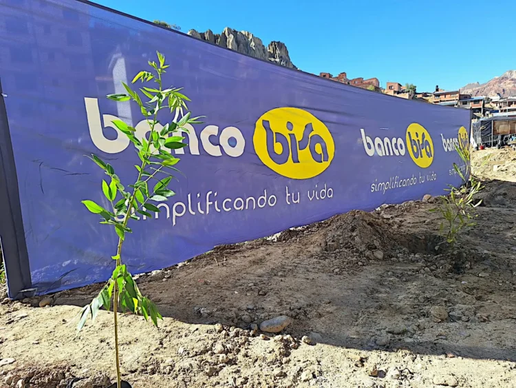 Banco BISA llega a Bolognia con su noveno “Pulmón” en La Paz