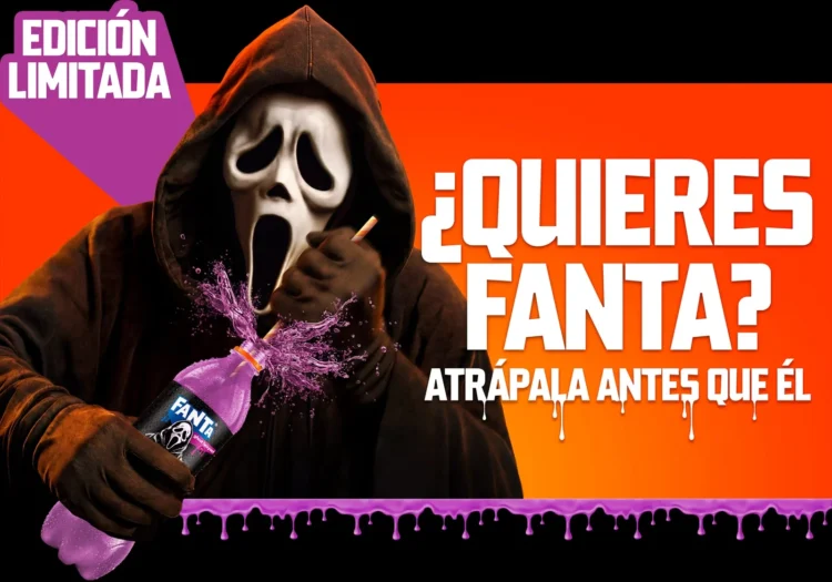 Ghost Face® invade el Universo Embrujado de Fanta para un Halloween lleno de gritos